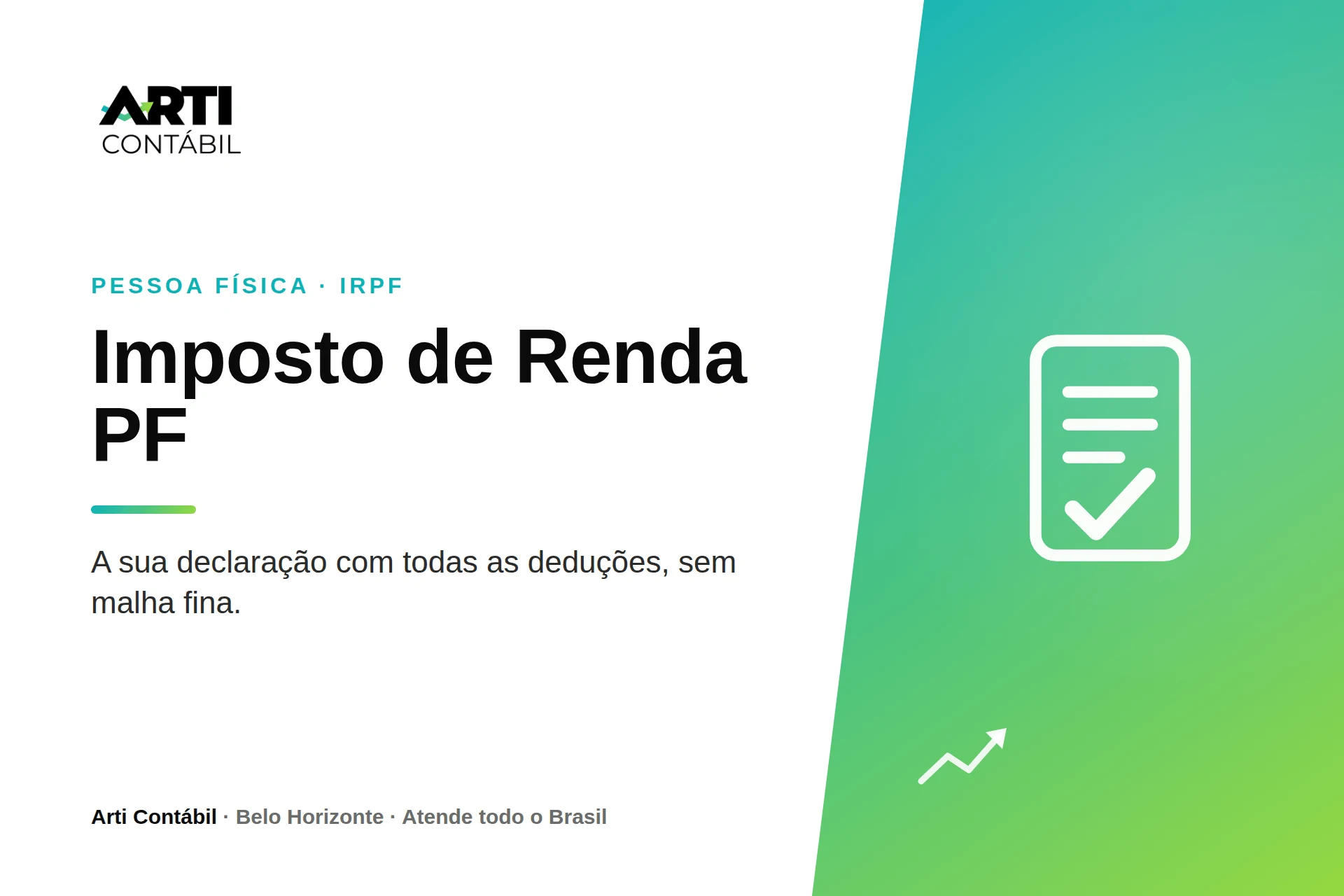 Declaração de Imposto de Renda PF